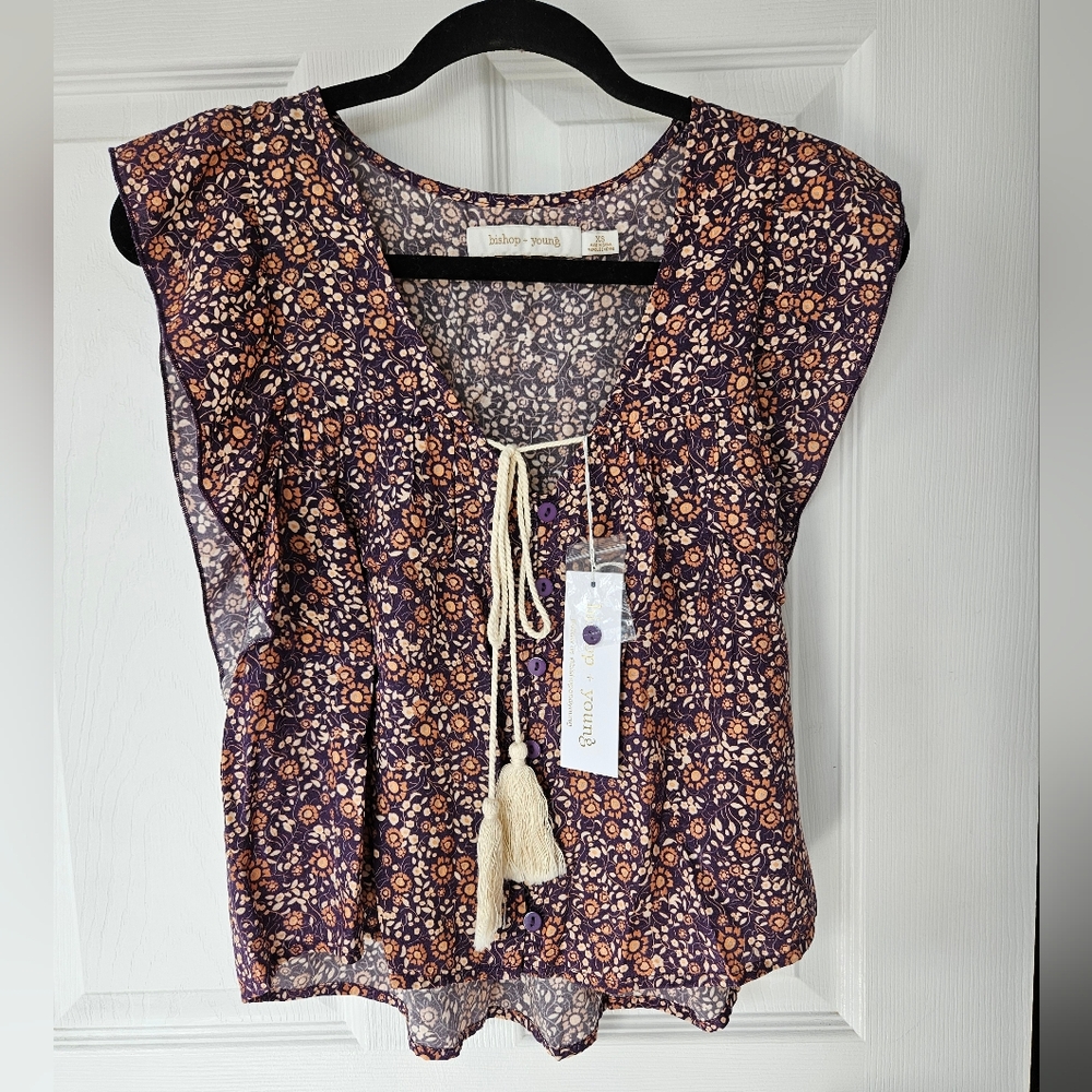 NWT Bishop + Young Blouse